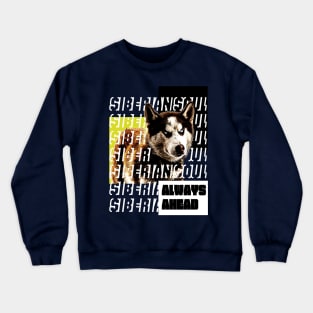 Siberian husky Crewneck Sweatshirt